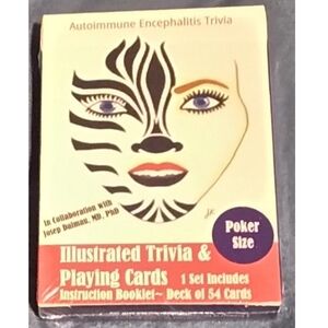 NWT Autoimmune Encephalitis Trivia Playing Cards